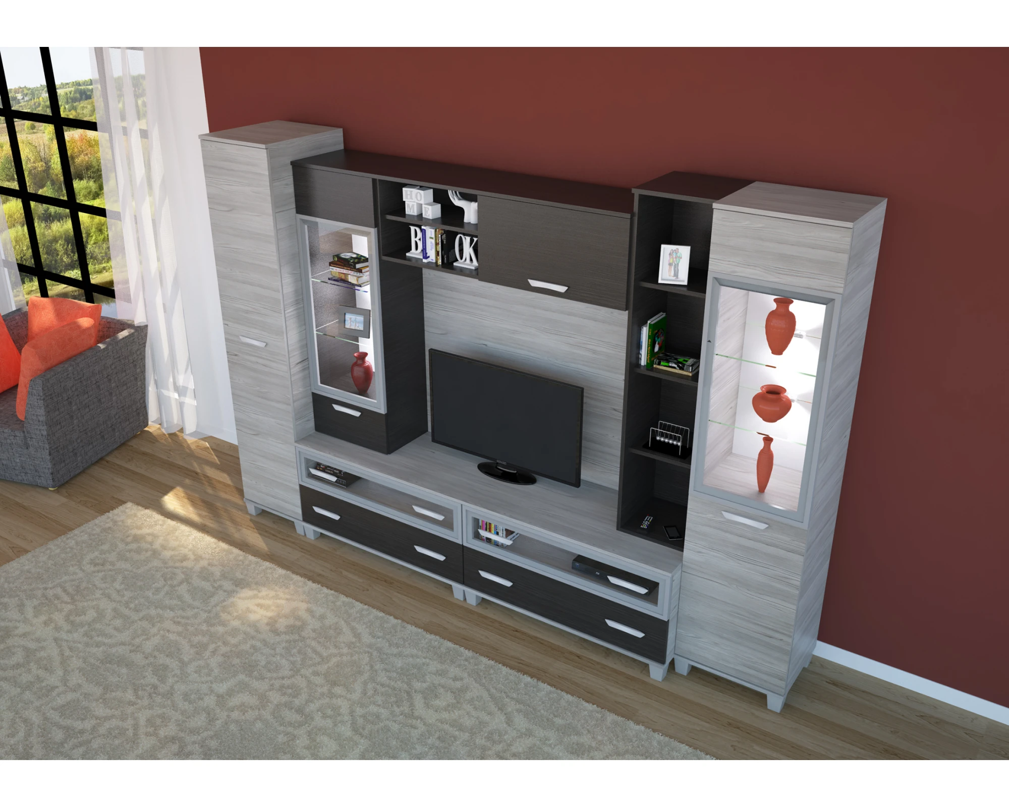 Dubai 310-es szekrénysor