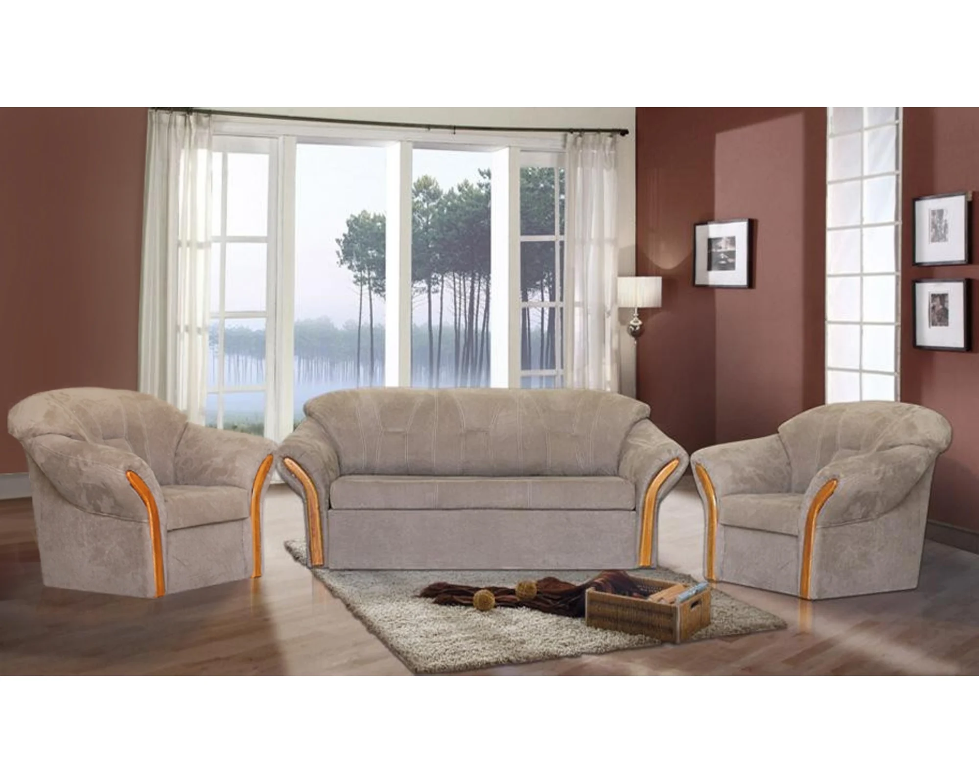 FÓKUSZ 3+1+1 ülőgarnitúra