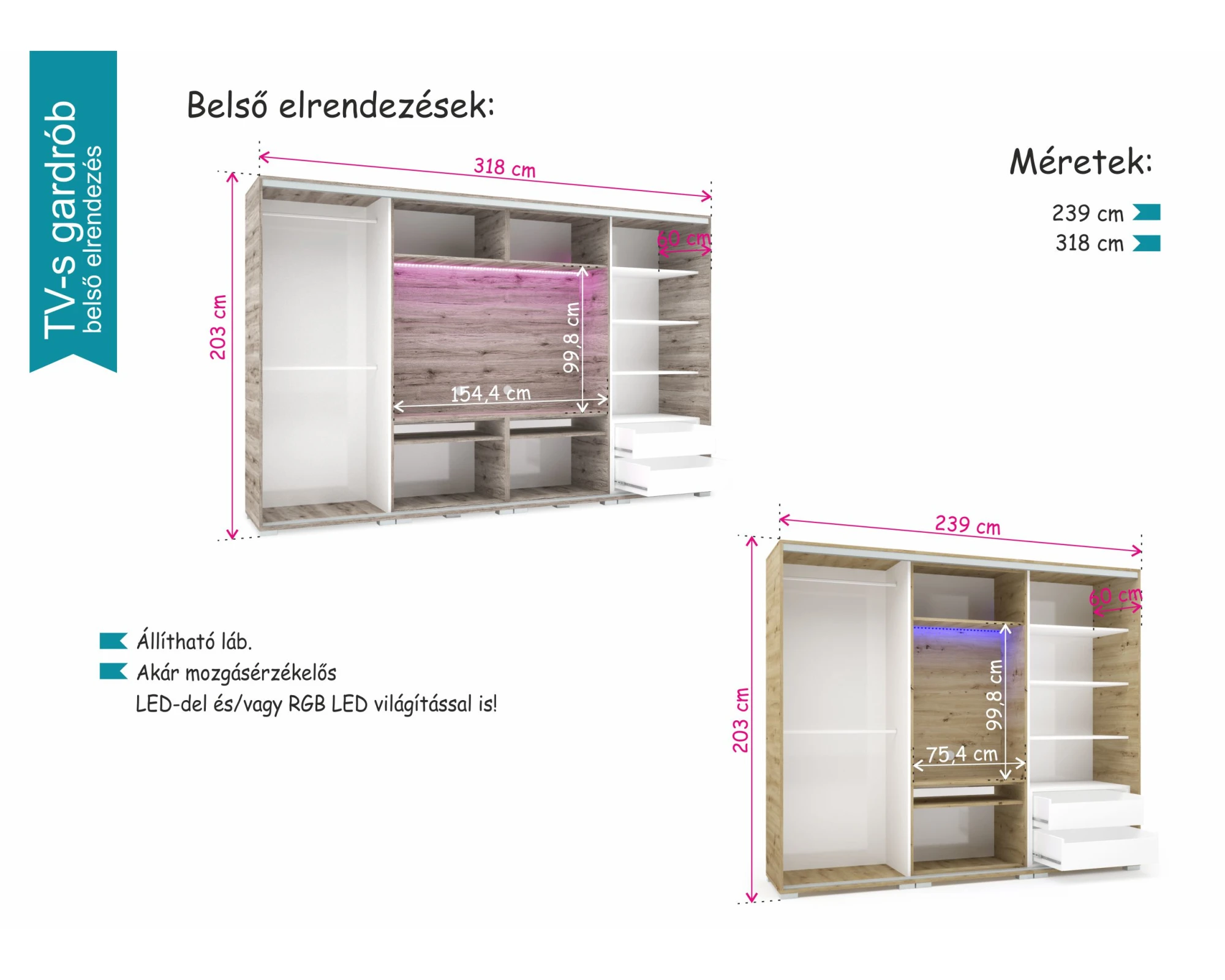 Bangkok Tv-s gardrób