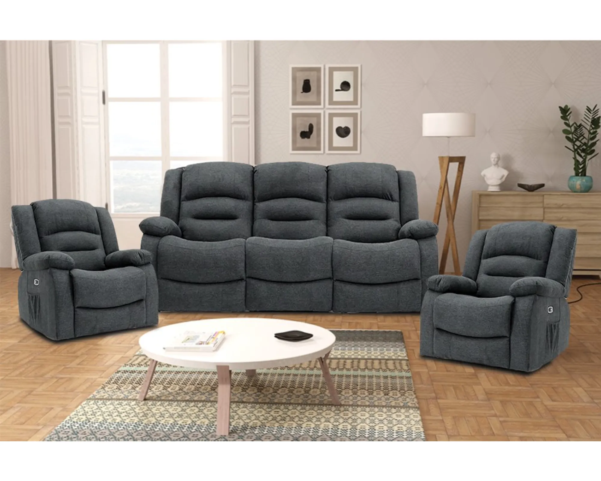 RECLINER 3+1+1 ülőgarnitúra