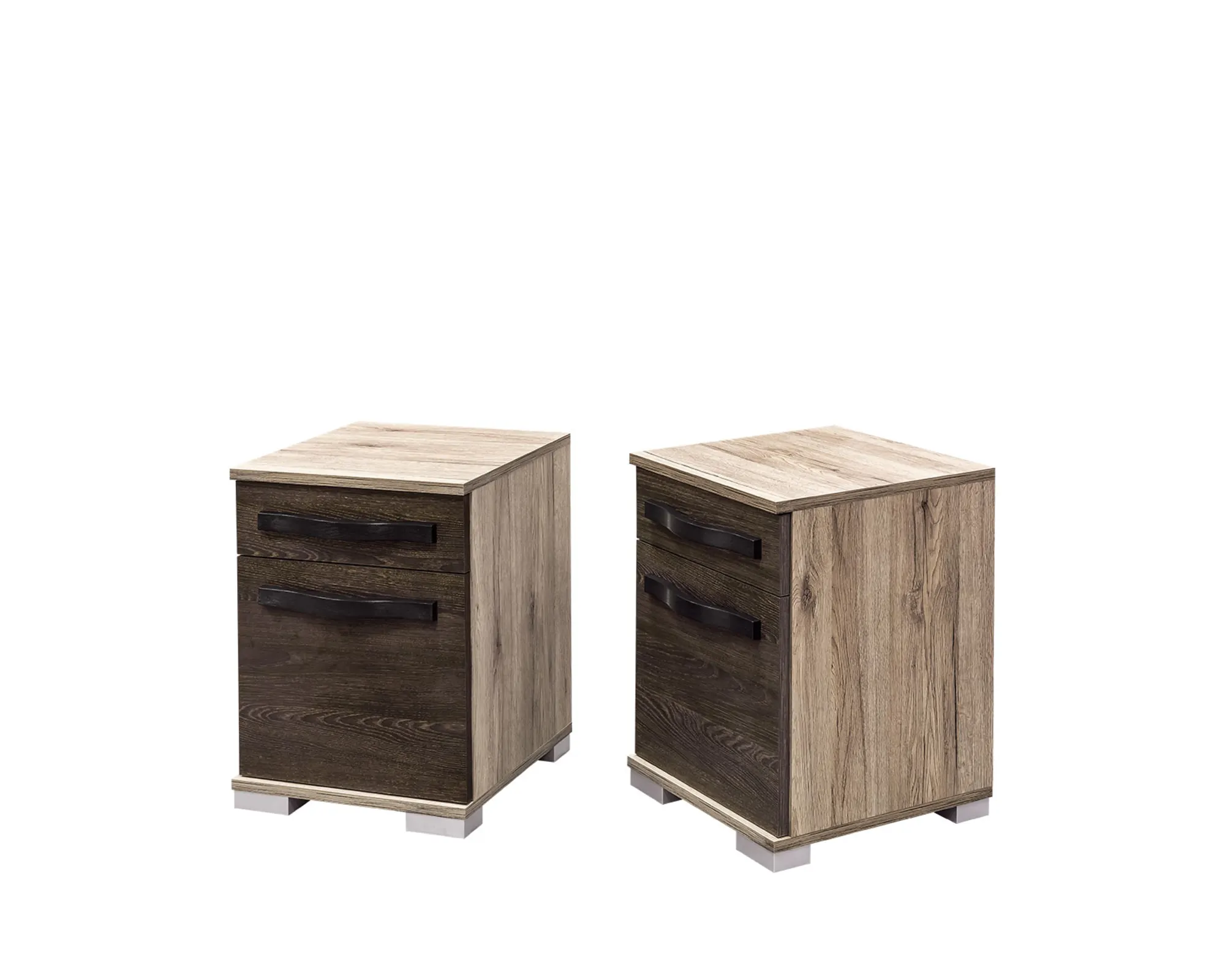 Nest ajtós fiókos éjjeliszekrény